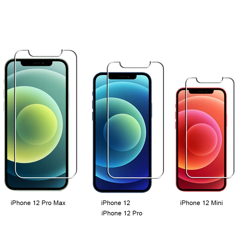 Закаленное стекло для iPhone 12 Mini 11 Pro X XS MAX XR пленка экрана 11Pro Max 6S 6 7 Plus 8 SE 2020 защита