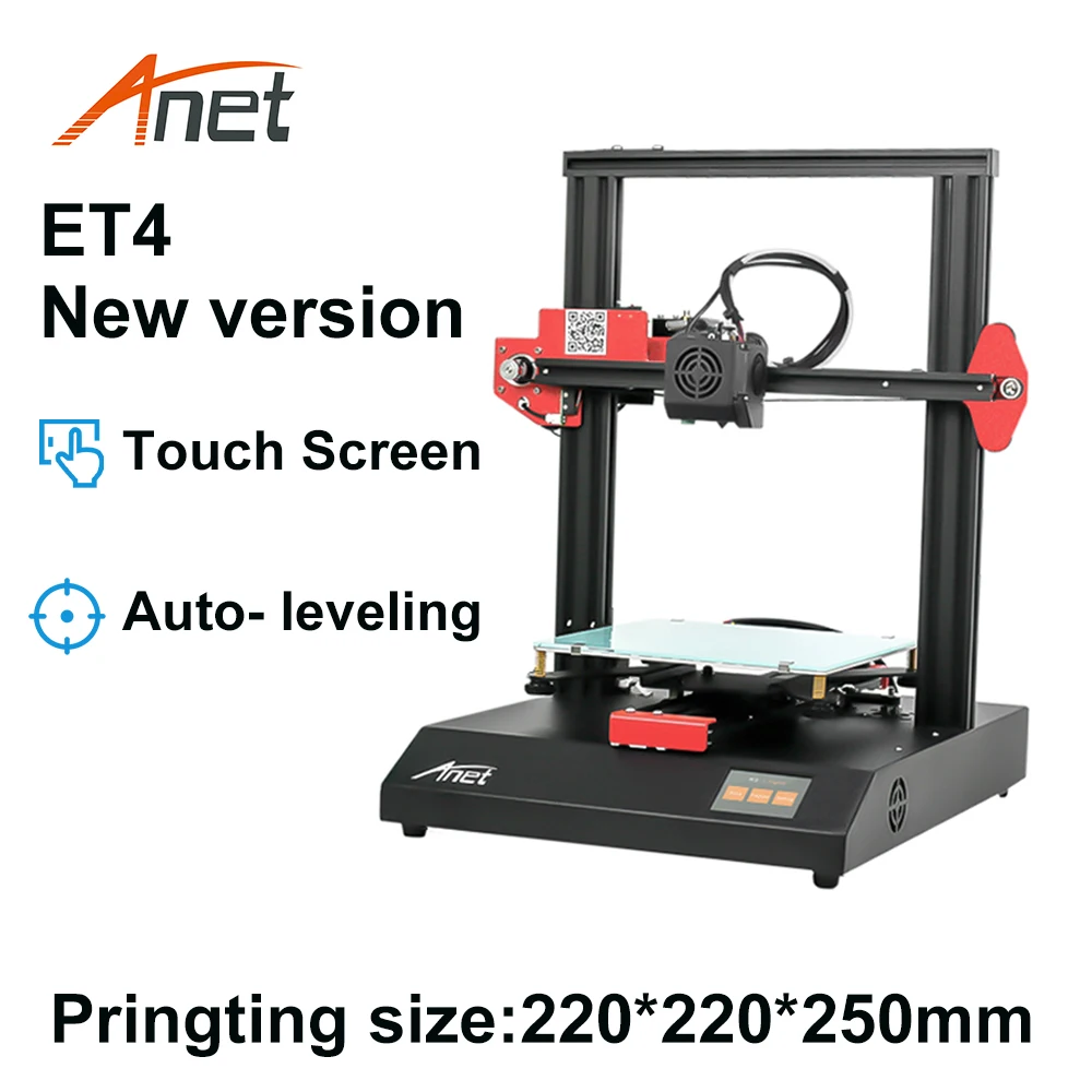 Anet ET4 Новая версия 3d принтер DIY Высокая точность экструдера принтера комплект