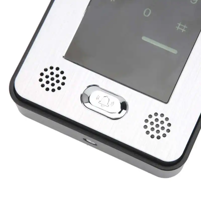 Дверной Видеозвонок 100-240 В проводной видеодомофон для виллы бизнеса квартиры