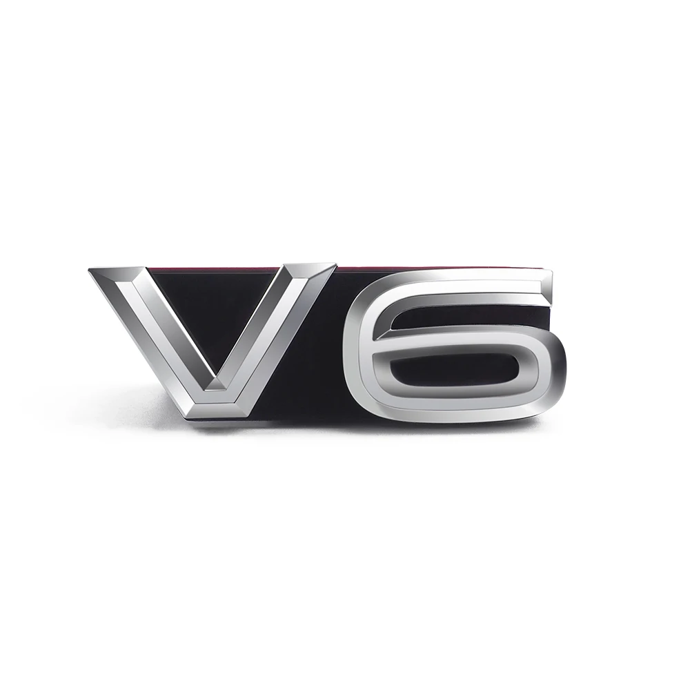 Автомобильные товары эмблема V6 наклейка на гриль для VW TERAMONT PHIDEON ARTEON MAGOTAN PASSAT PHAETON