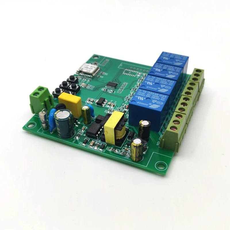 Умный переключатель Wi-Fi 10A 220V Дистанционное 4 канала мобильное приложение