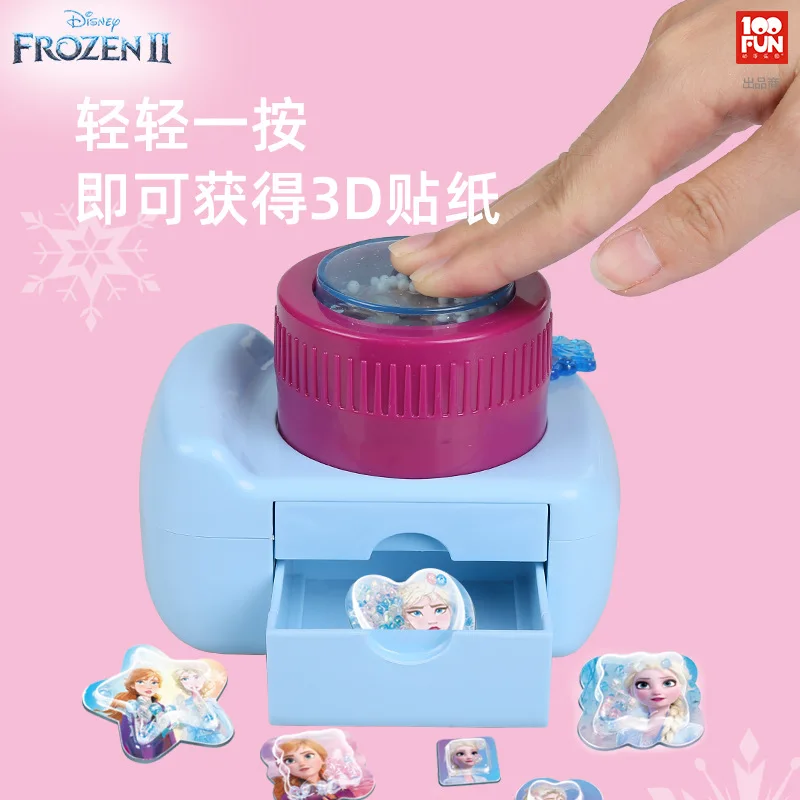 Оригинальные 3d наклейки Disney Frozen детские сделай сам для девочек игровой домик
