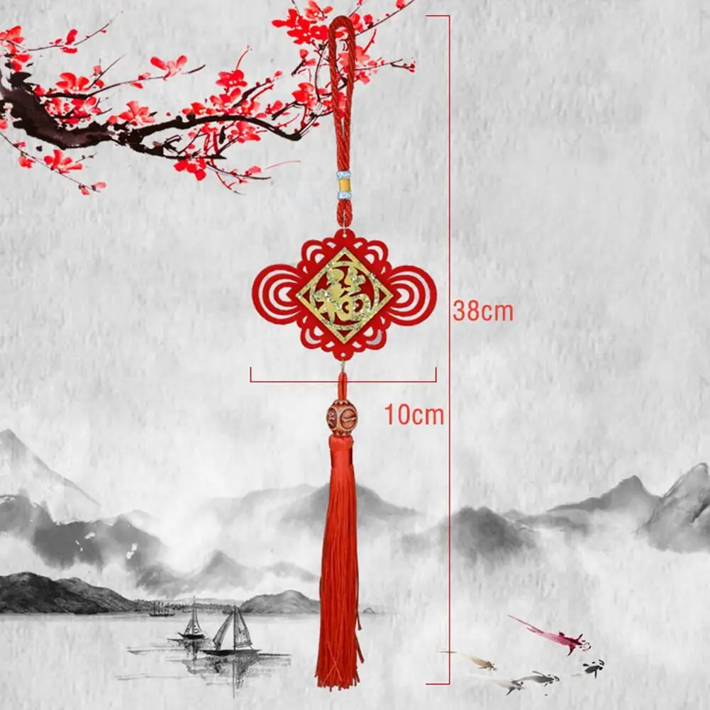 

1pcs/pack Chinese New Year Decoration Pendant Non-woven Gift Festival Chinese Home Hanging Decoration Style Decoration Spri U6G8