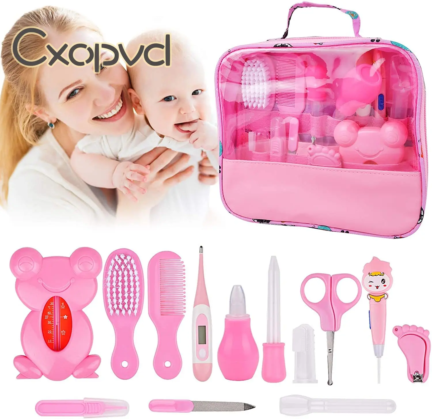 Baby Care 13 In 1 Newborn Essentials Stuff Shower Gifts Nail Clippers Trimmer Products Nursery Care Kits for Newborn Baby