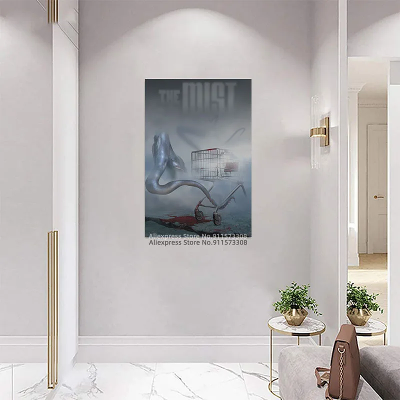 Sf Фэнтези ужас туман плакат холст фотообои искусство картины для дома комнаты -