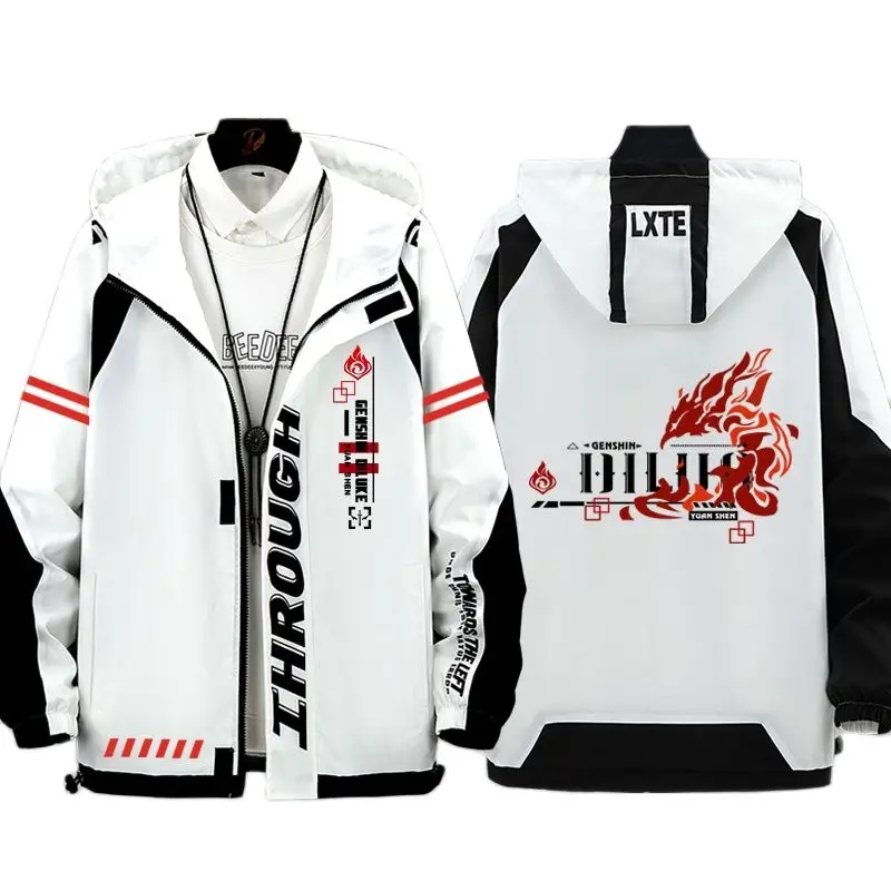 Костюм для косплея Genshin Impact модная куртка разбавленного цвета Ragnvindr пальто одежда