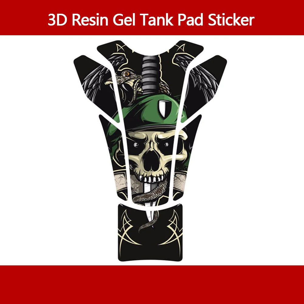 3D HRC полимерный гель наклейка на бак мотоцикла Наклейка Эмблема Для Moto GP Стильные