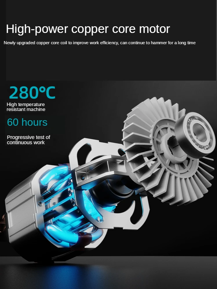 220V Heavy Impact Electric Hammer Concrete Breaker Drill Industrial Power Tools | Инструменты