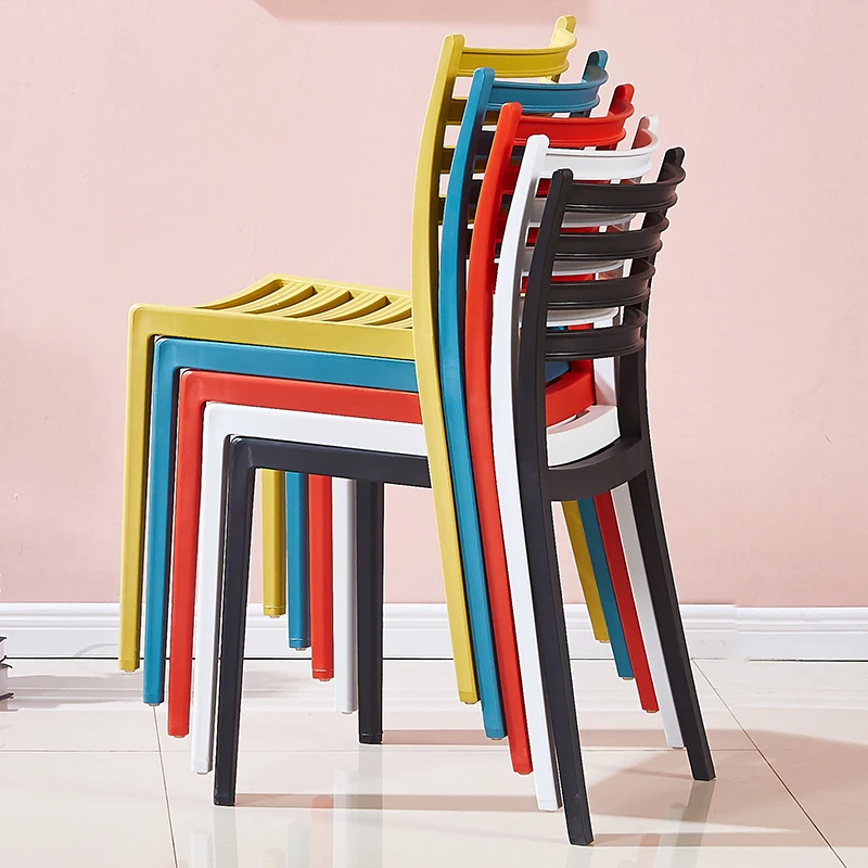 Обеденный стул из скандинавского пластика современные официальные стулья для