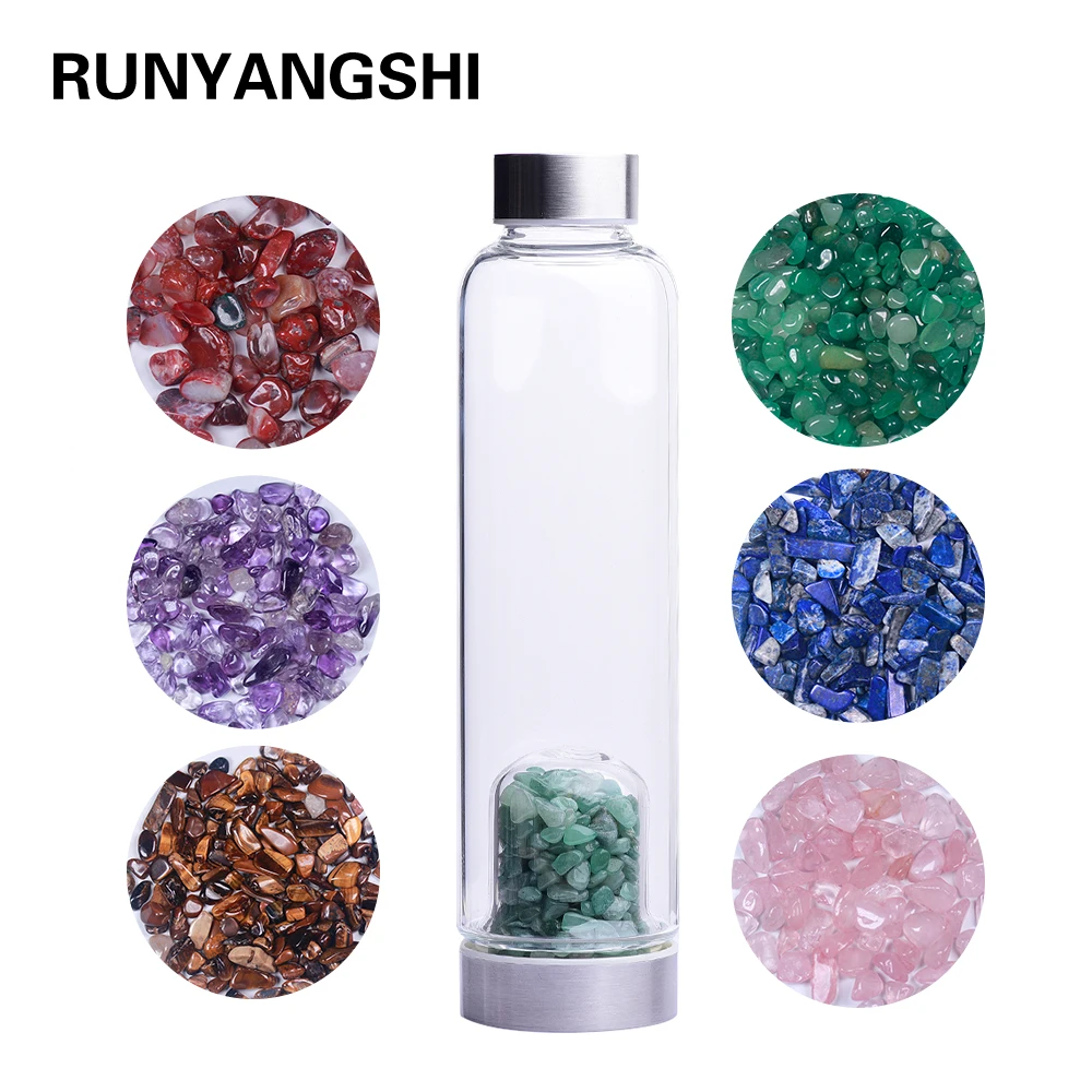 Runyangshi 1 шт. натуральные кристаллы лечебные камни инфузированная кристаллическая