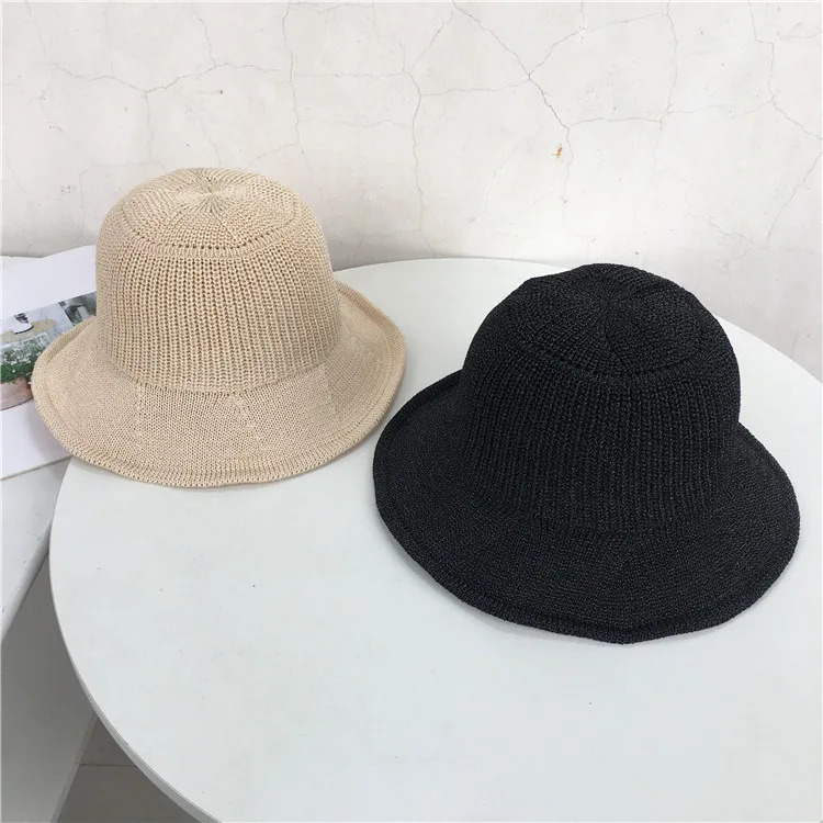 

Новое поступление 2020, плотная молочно-шелковая трикотажная Панама с небольшими полями для взрослых, весенне-летняя тонкая дышащая модная С...