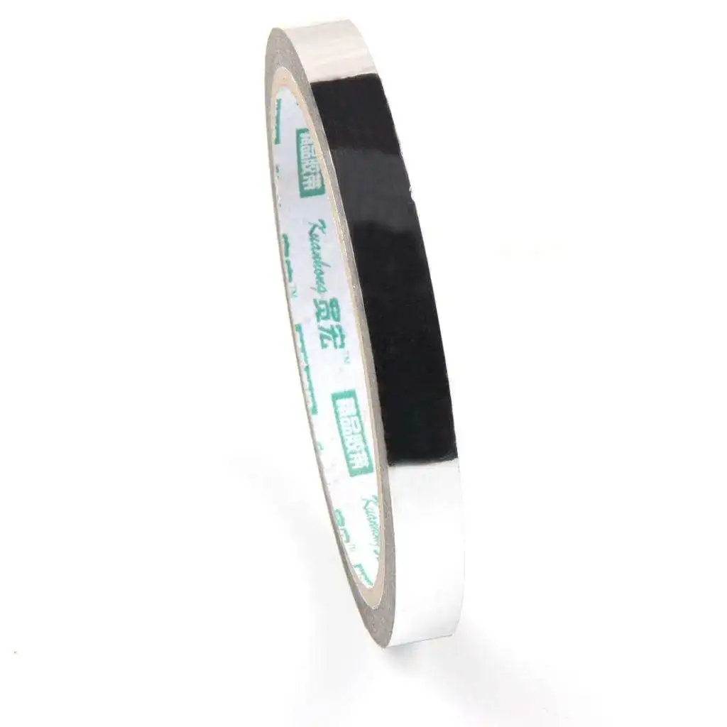 

Серебряная светоотражающая лента на ленте из алюминиевой фольги, декоративная лента для поделок «сделай сам» 10 мм