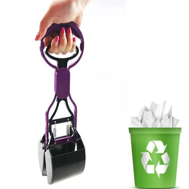 BalleenShiny Pick up dog shit bag pet feces clip pull note toilet shovel artifact supplies | Дом и сад