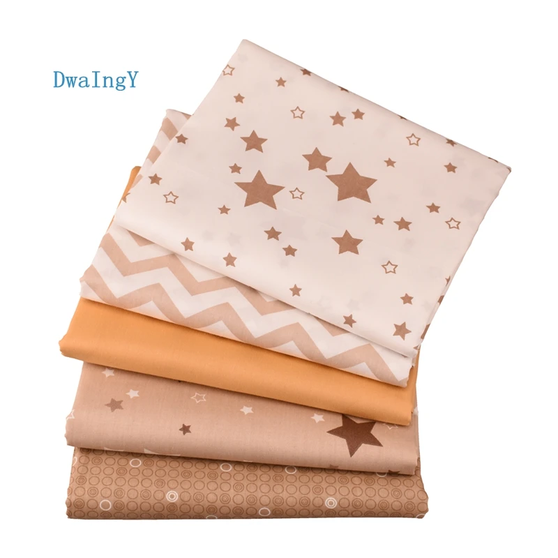 

Printing Twill Cotton Fabric For Sewing Patchwork DIY Quilting Cloth Fat Quarters Material For Baby Doll 50x160cm OR 40x50cm