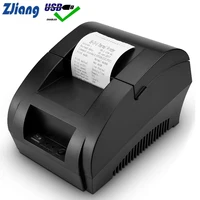 POS-принтер Zjiang, мини термопринтер чеков 58 мм USB, для ресторана, супермаркета, магазина, чековая машина, вилка стандарта ЕС/США