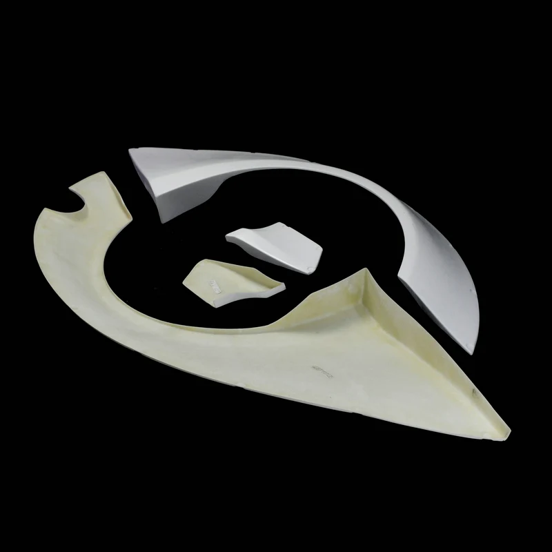 Автомобиль-Стайлинг GT-R LB стиль стекловолокна заднее крыло с фартуком FRP колеса