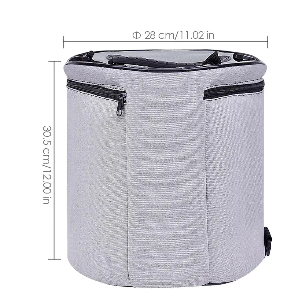 Холщовая Сумка для вязания домашняя повседневная шерстяная пряжа крючком сумка