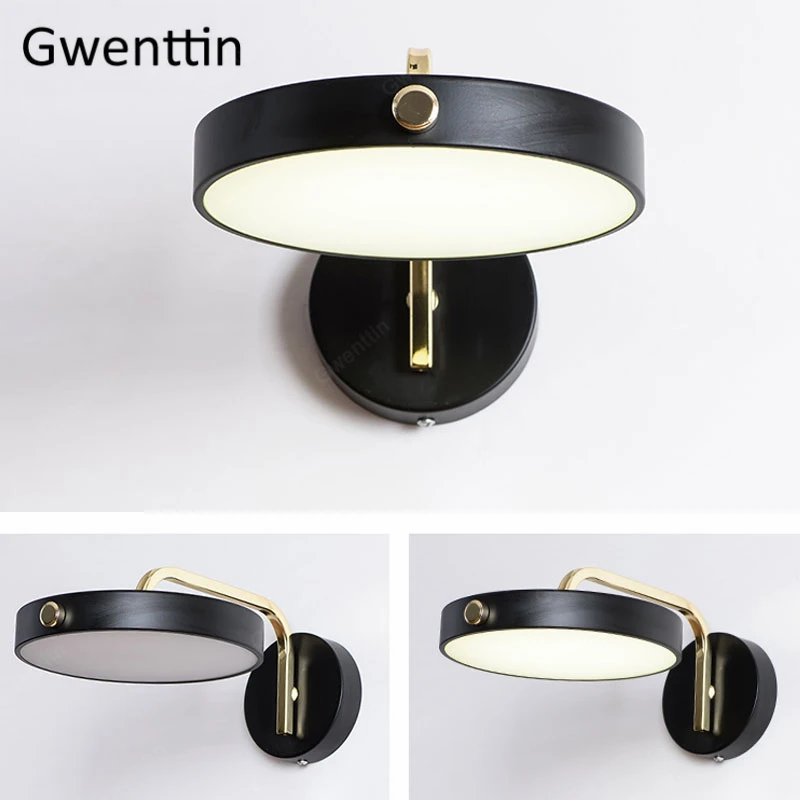 Скандинавский дизайн железные настенные светильники современный настенный