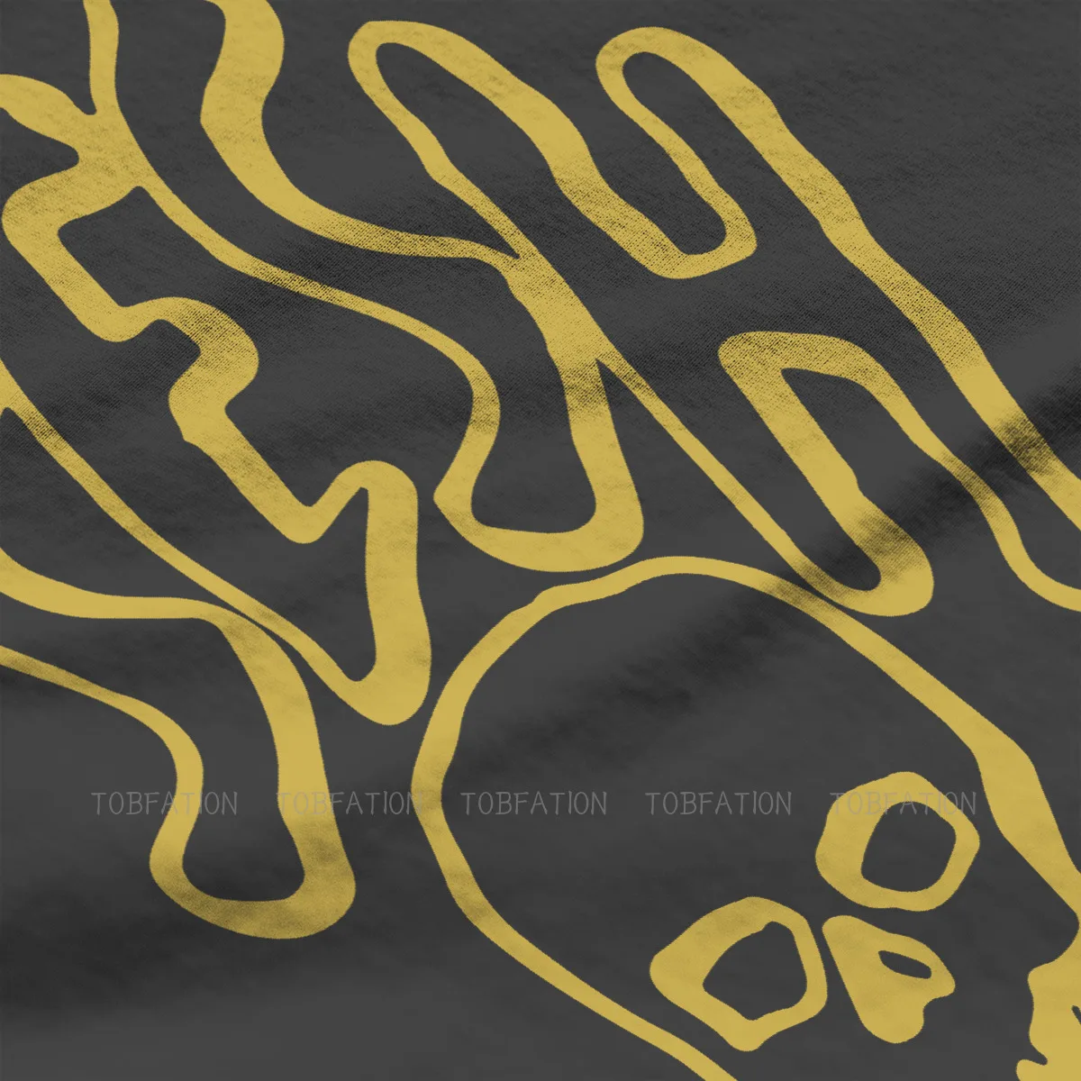 Модная крутая креативная художественная мультяшная футболка с черепом