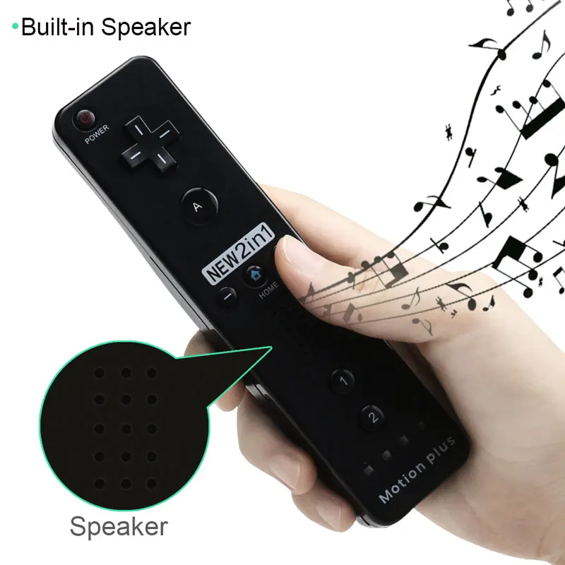 Беспроводной пульт дистанционного управления для Wii без движения плюс Nunchuck с