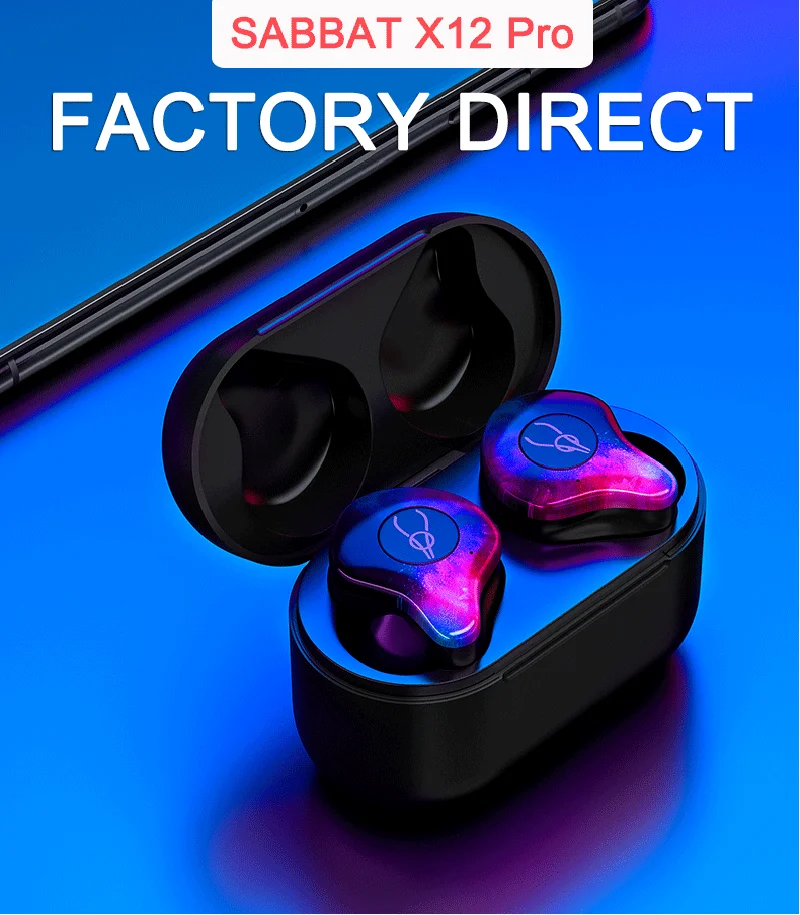Sabbat x12 pro стерео Bluetooth наушники Мини Портативный беспроводной гарнитура Handfree микрофон с зарядным устройством
