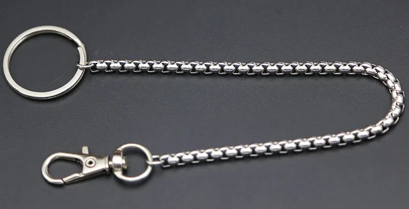 Длинный металлический кошелек много видов квадратная коробка цепочка поводок