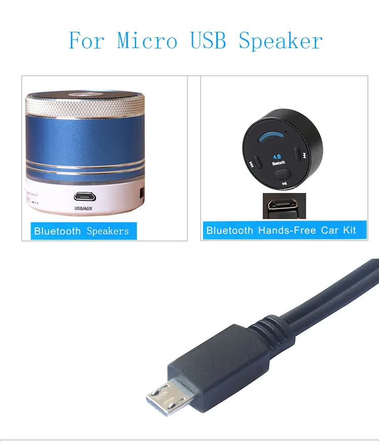 Micro USB разъем 3 5 мм AUX кабель/USB штекер для bluetooth портативного cd плеера|3.5mm aux|usb to aux