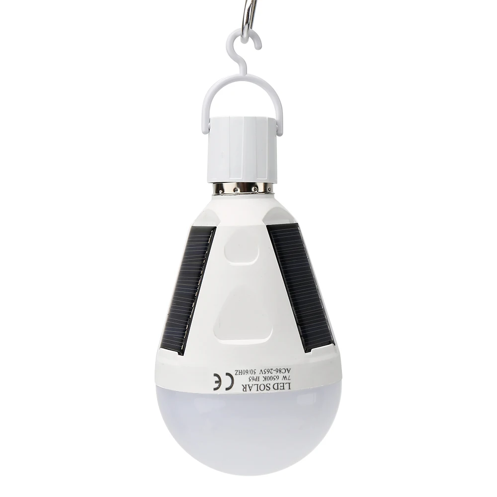7W 12W LED Солнечный свет портативная лампа на солнечных батареях светодиодная белый