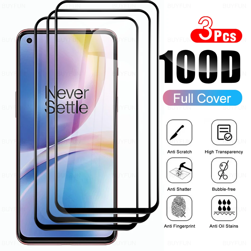 

Закаленное защитное стекло для Oneplus Nord 2 5G On One Plus Nord2, 3 шт.