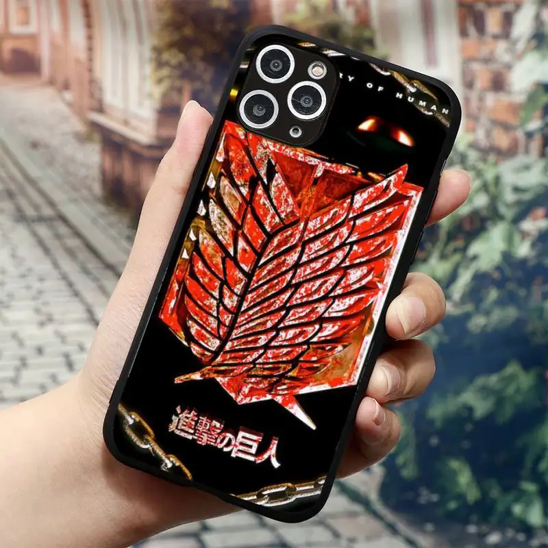 

Ackerman Attack on Titan anime Phone Case for iPhone 11 12 mini pro XS MAX 8 7 6 6S Plus X 5S SE 2020 XR