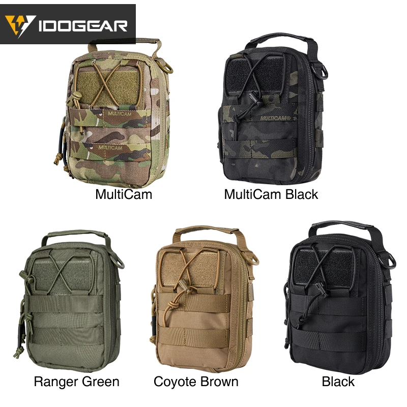 IDOGEAR Tactical First Aid Kits Medical Bag Emergency Outdoor Airsoft Army Hunting MOLLE Pouch 3523 |