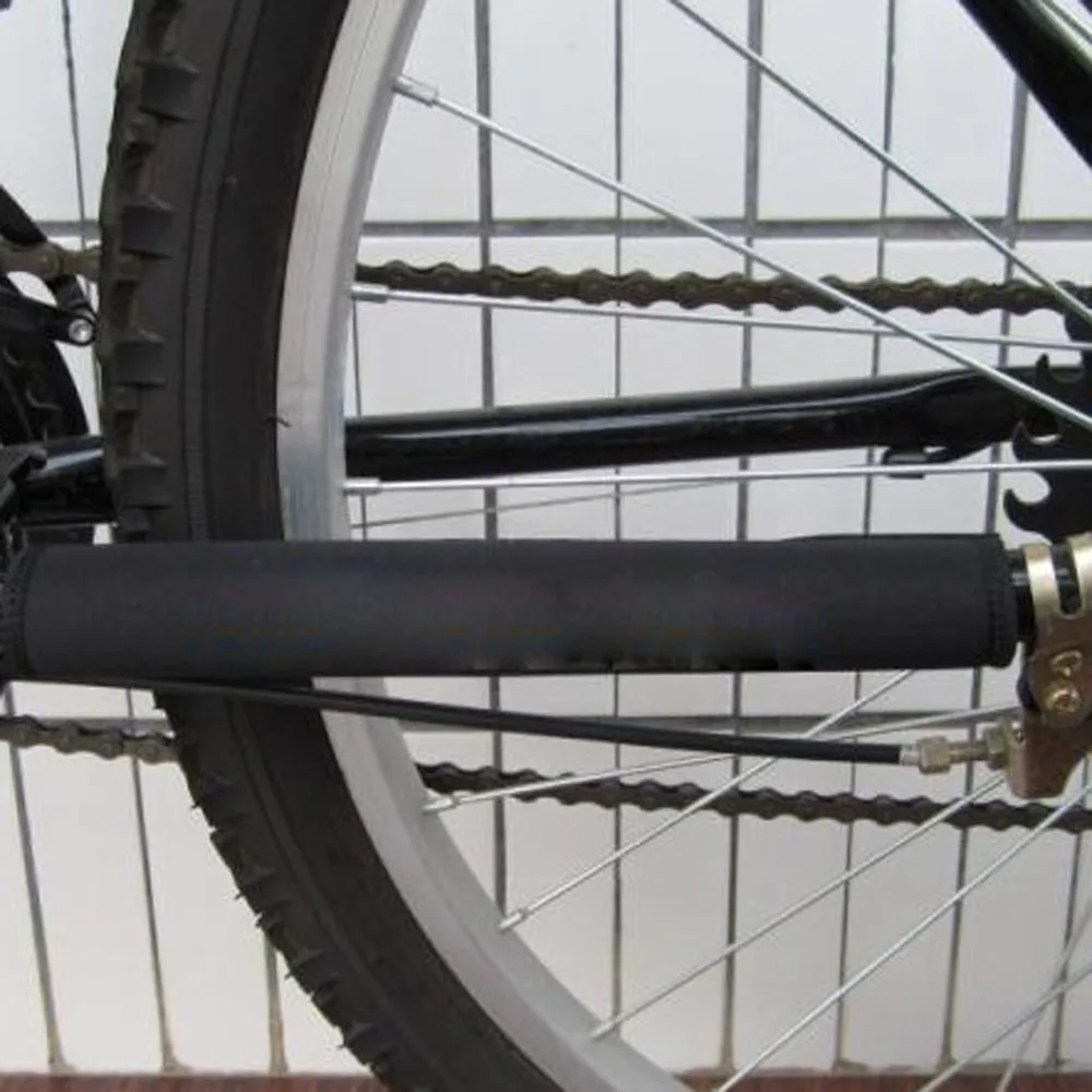 Защитный чехол для велосипедной цепи 2 шт. защитный из неопрена черный активного