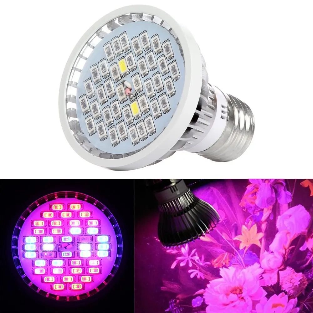 

Newest Led Grow light ,30W E27 Bulbs Input 85~265V for Indoor Garden Greenhouse and Hydroponic Plants Full Spectrum Growing Lamp