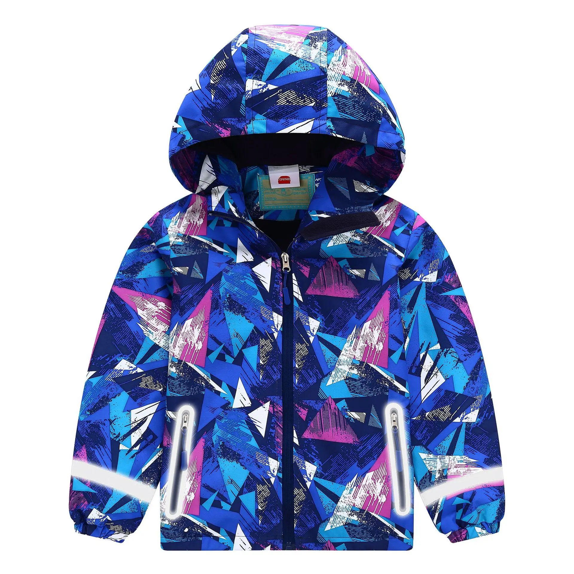 

Boys plus fleece jacket, children's waterproof and breathable jacket kids winter clothes 2020 Hot Sale Boys jacket
