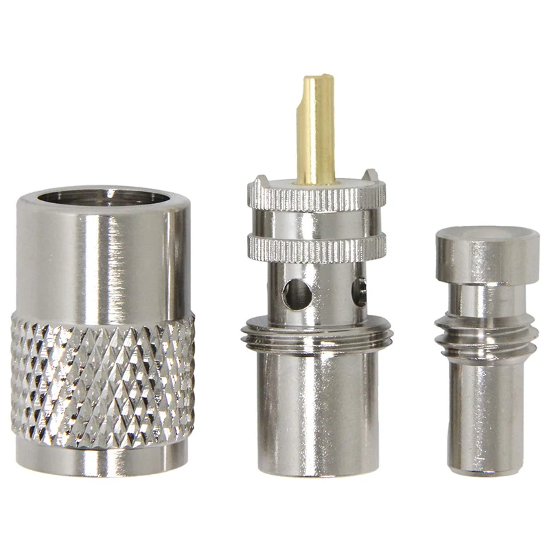 5 шт Набор отверток PL 259 UHF мужской сварки разъем 50Ohm для RG59 RG8 RG8X LMR 400 RG 213