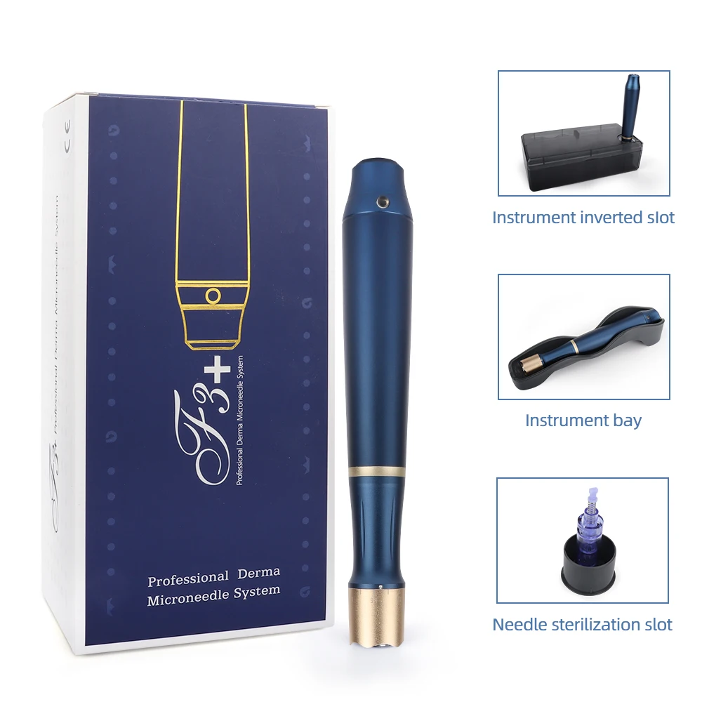 

12pin Electric Derma Pen H3 Professional Derma Pen Skin Care Device Micro-needling Machine Rejuvenation System Beauty Tools