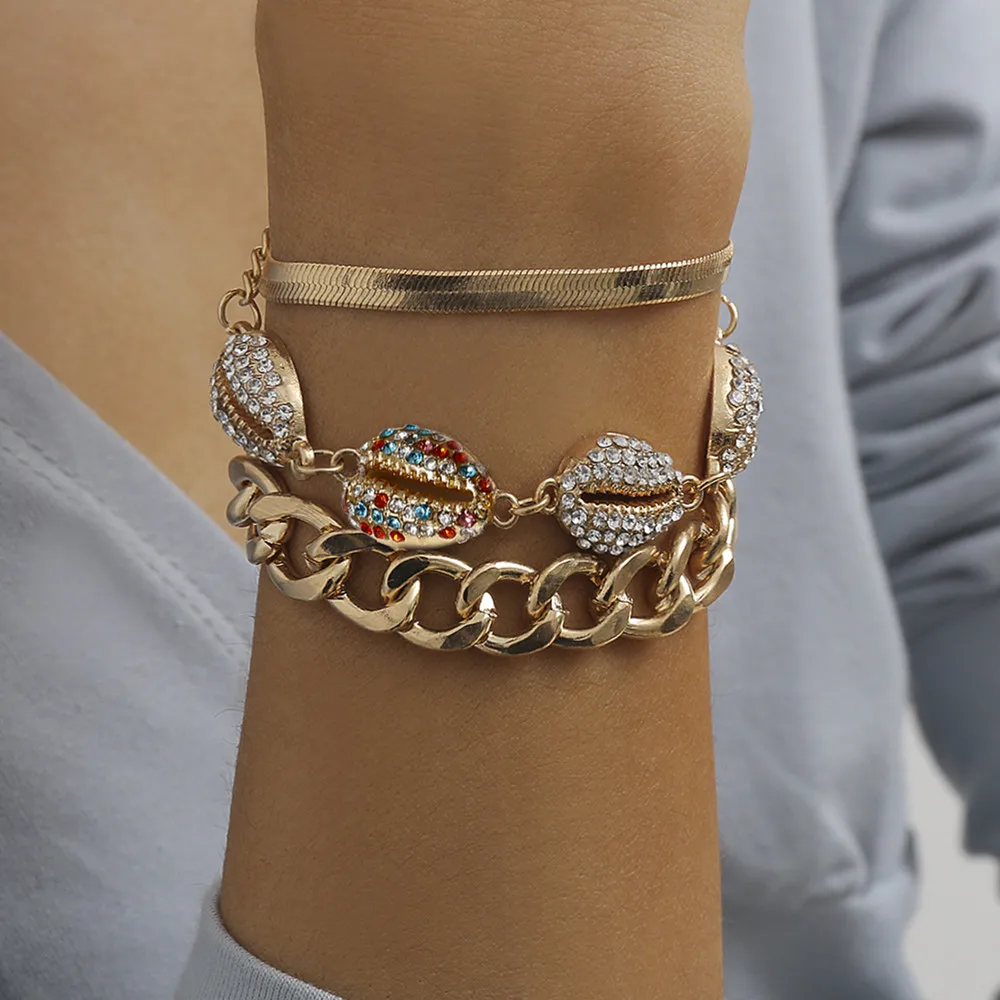 3 шт./компл. богемная блестящая женская фотография со стразами лето 2020|Плетеные