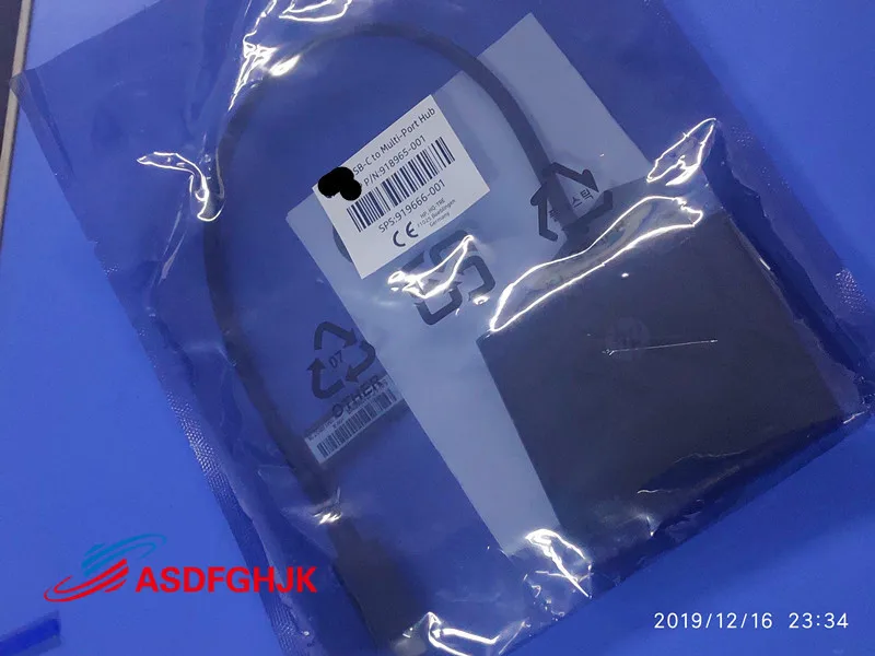 Для HP USB-C to Multi-port Hub (USB3 HDMI TYPE-C) P/N:918965-001 TESED OK