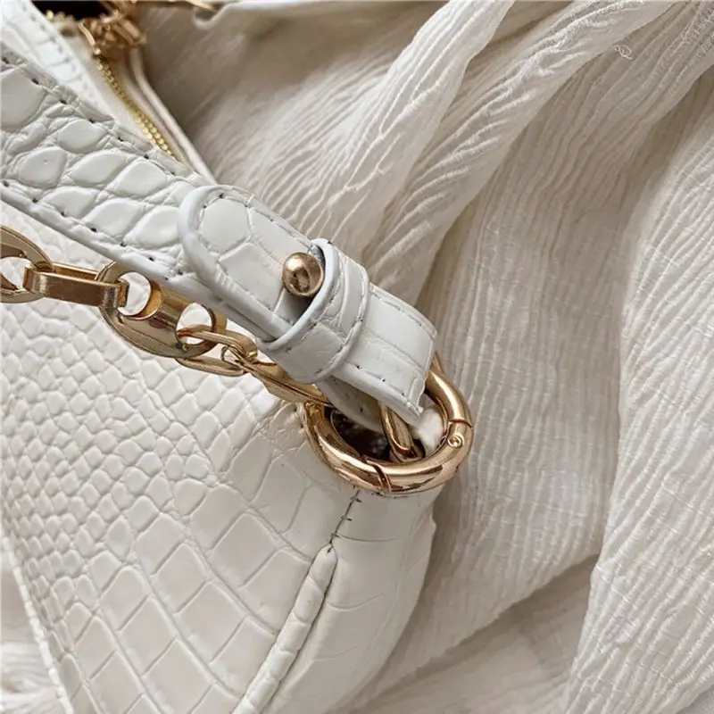 

Fashion Crocodile Pattern Women PU Leather Handbag Shoulder Lady Bag Tote Purse