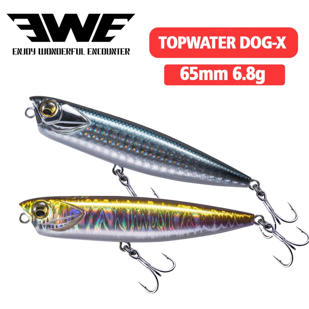 2020 Новый 65 мм 6 8 г овца AR C FX65 Topwater ходьбы Penicl приманка с плавающей Sitckbait