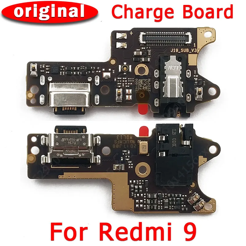 Оригинальный usb плата для зарядки xiaomi redmi 9 pcb док разъем гибкий кабель запасные