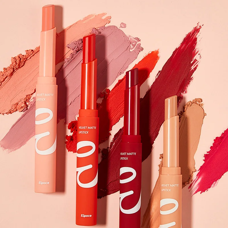 

12 Colors Matte Velvet Lipstick Waterproof Long Lasting Lip Gloss Lipsticks Non Stick Nude Series Lip Tint Cosmetic Lip Makeup