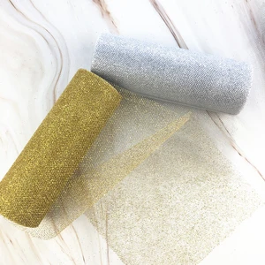 15 см * 10 лет, Золотая проволока, органза, отвесный марлевый элемент, настольный бегун, ткань, тюль, рулон, катушка, ремесло, вечерние, свадебные украшения, 11 цветов. B