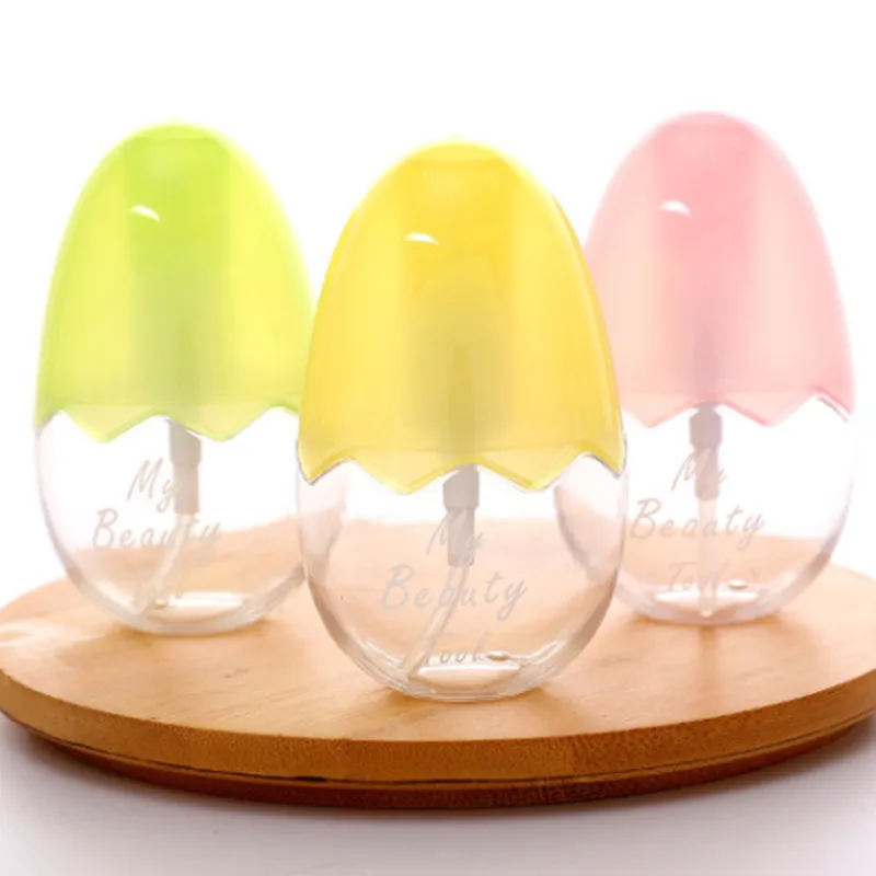 1 шт. 45 мл мини яйцо многоразового пустого стеклянного контейнера для крема