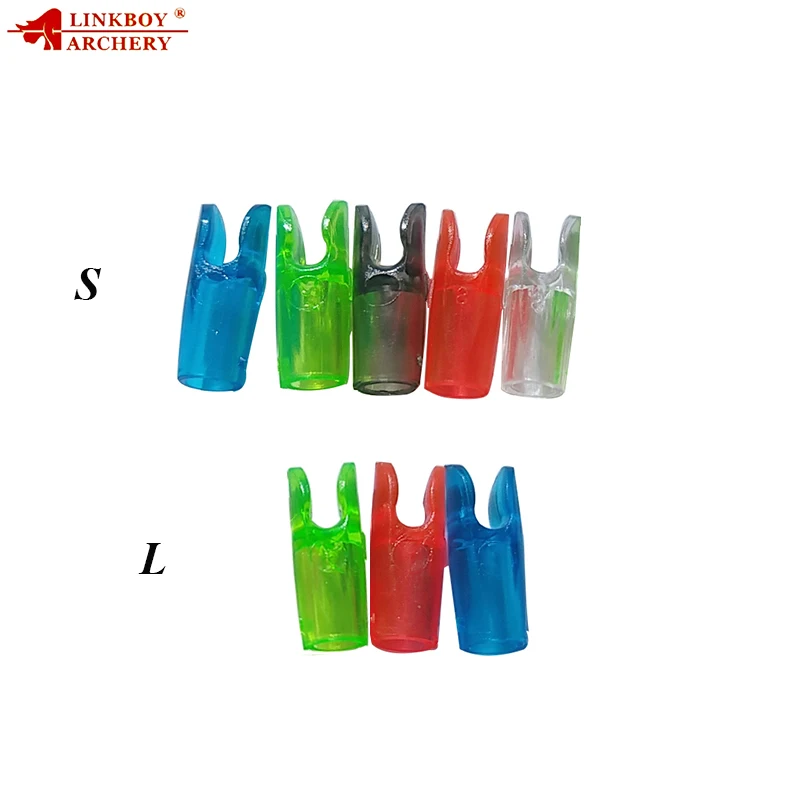 

Стрелы Linkboy для стрельбы из лука 12 шт., хвостовики для стрел размера S L, стрелы из углеродного волокна со стержнем длиной 4,2 мм, составные Реку...