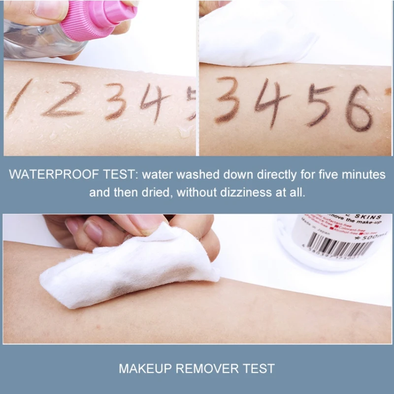 Автоматический вращающийся карандаш для бровей с двумя головками водостойкий и