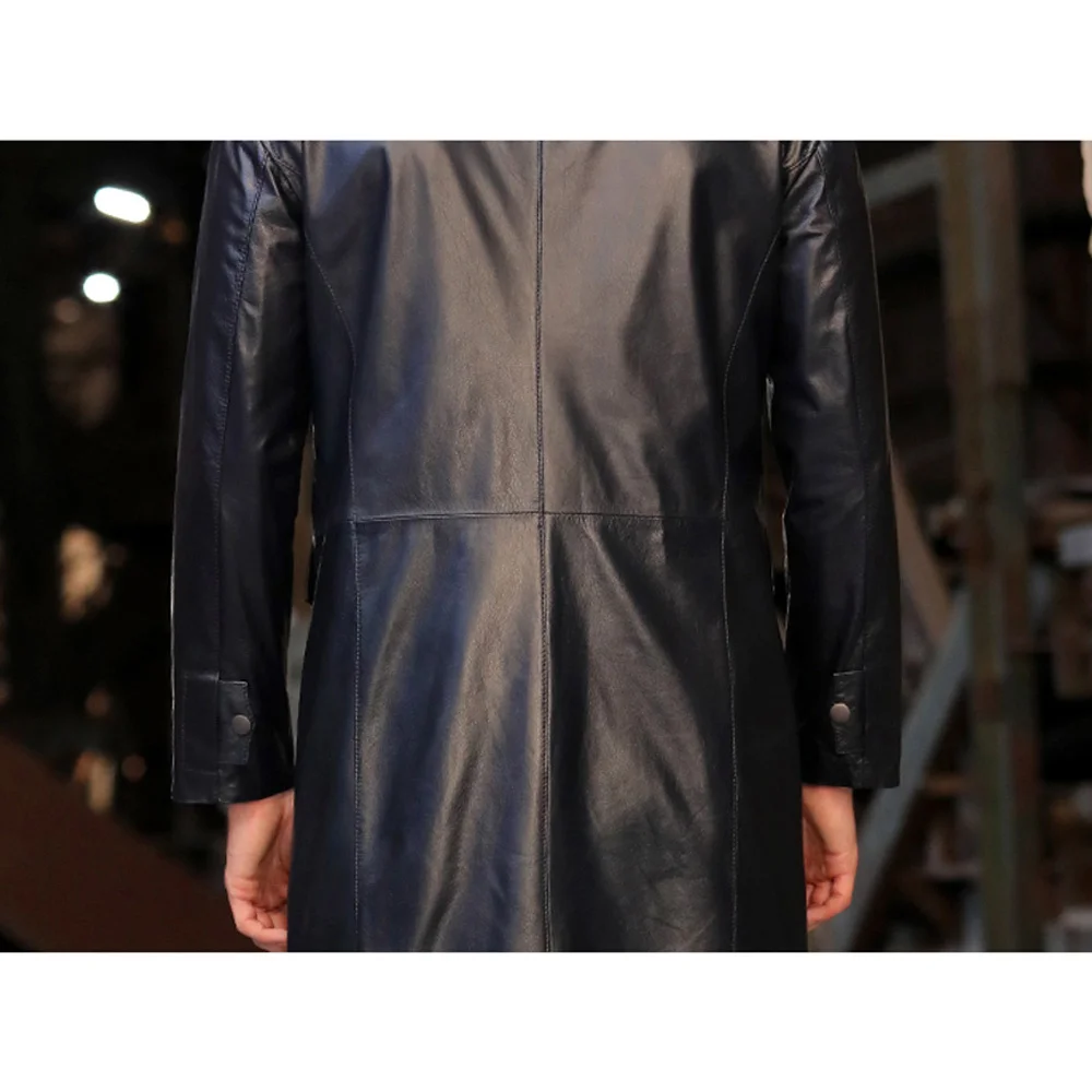 

Cowhide Leather New Clothing Men Spring Autumn Top Quality Genuine Leather Jackets