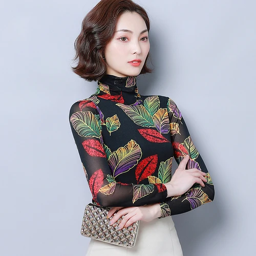 Осень 2020 новый стиль модные эластичные изысканные с принтом большой код женские