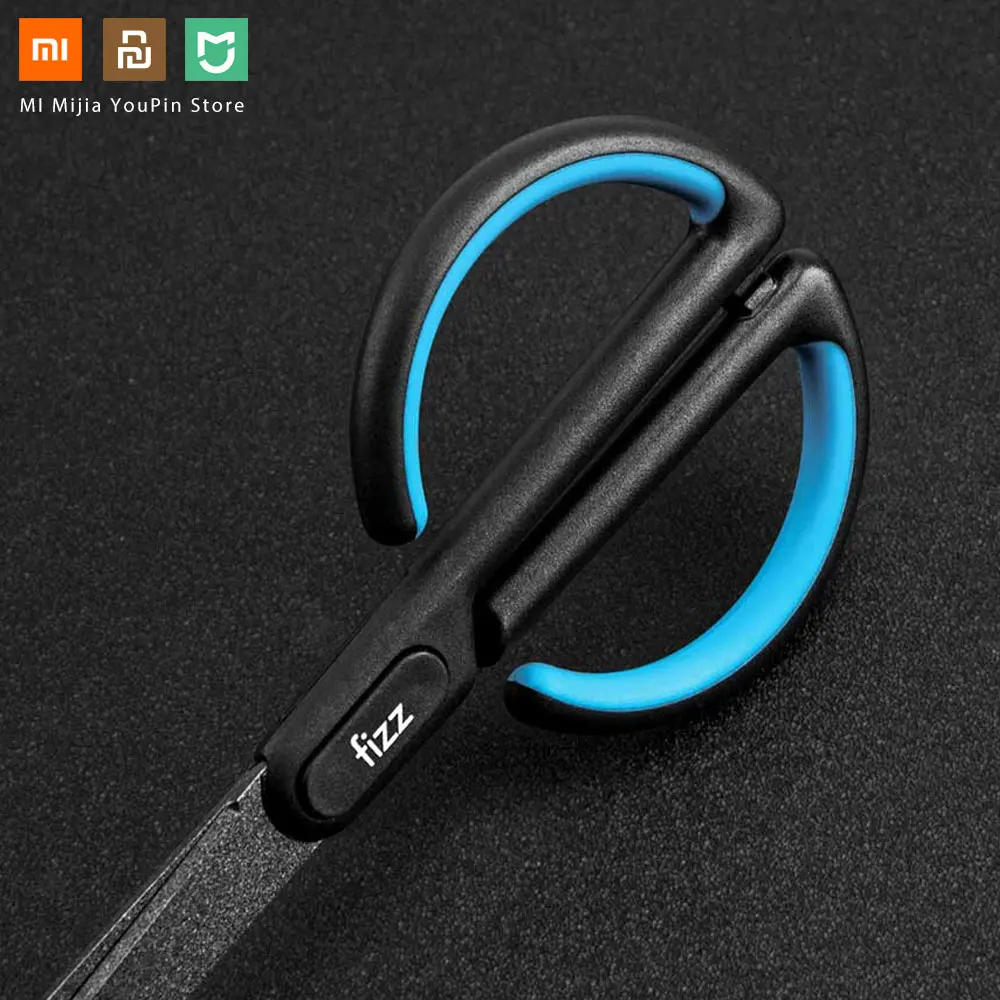 Xiaomi Fizz антипригарные ножницы со шкалой для Офис Школа Студент Стационарные ножницы бытовые DIY ленты ножницы СНиП Youpin