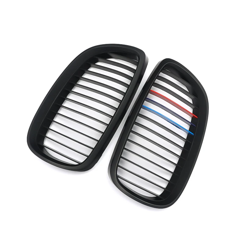 MagicKit матовый черный M color передний бампер Спортивная решетка для BMW 3 series 06 09 E92 E93 M3